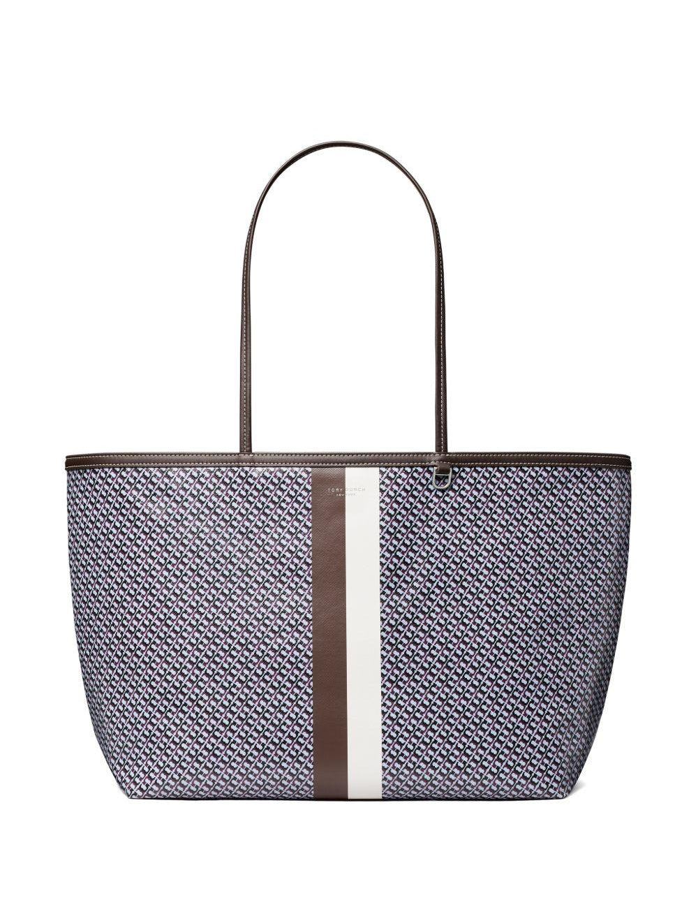 Borsa racer in blu Tory Burch - donna 