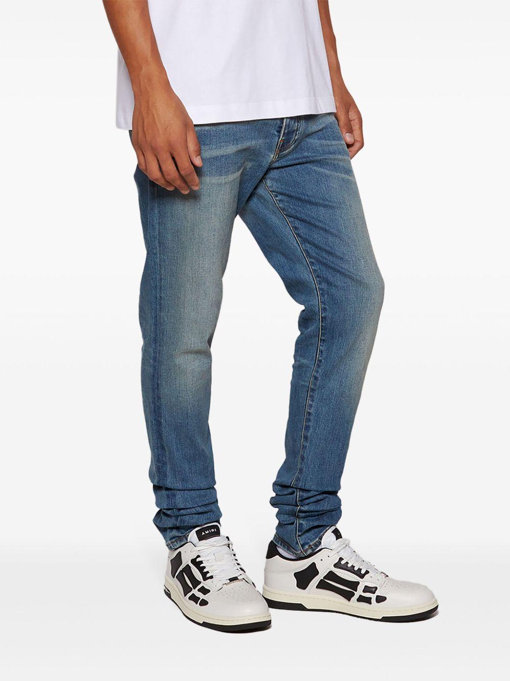 Sneakers basse skel in bianco Amiri - uomo 