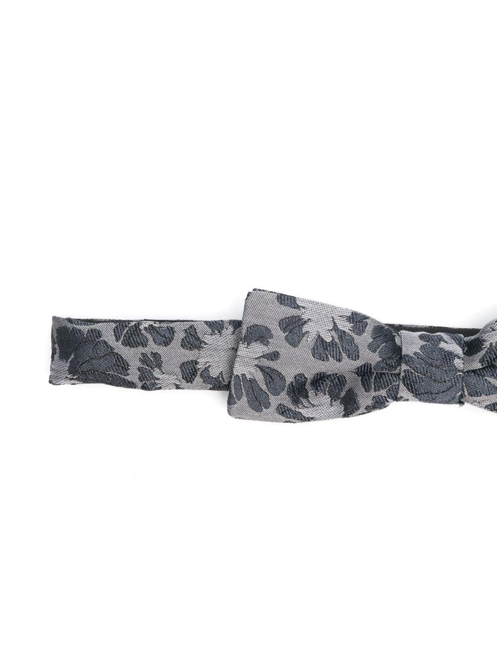 Papillon stampato in grigio Dries Van Noten - uomo 