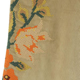 Pantaloni con ricamo floreale in beige Khoki - uomo 