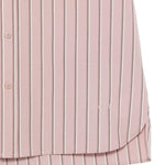 Camicia a maniche corte a righe in rosa Simkhai - uomo 