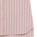 Camicia a maniche corte a righe in rosa Simkhai - uomo 