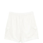 Pantaloncini con dettagli a fibbia in bianco The north face - uomo 