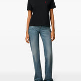 T-shirt Ami de Coeur in nero 