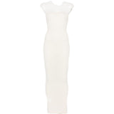 Abito lungo in avorio Wolford - donna 