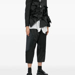 Giacca con ruches in nero Comme Des Garçons - donna 