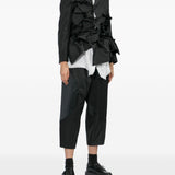 Giacca con ruches in nero Comme Des Garçons - donna 