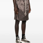 Shorts kilt al ginocchio in marrone Rick Owens x Moncler - unisex<BR/> 