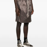 Shorts kilt al ginocchio in marrone Rick Owens x Moncler - unisex<BR/> 