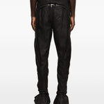 Jeans con zip in nero Rick owens drkshdw - uomo 