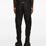 Jeans con zip in nero Rick owens drkshdw - uomo 
