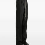 Pantaloni con coulisse in nero Rick owens - uomo 