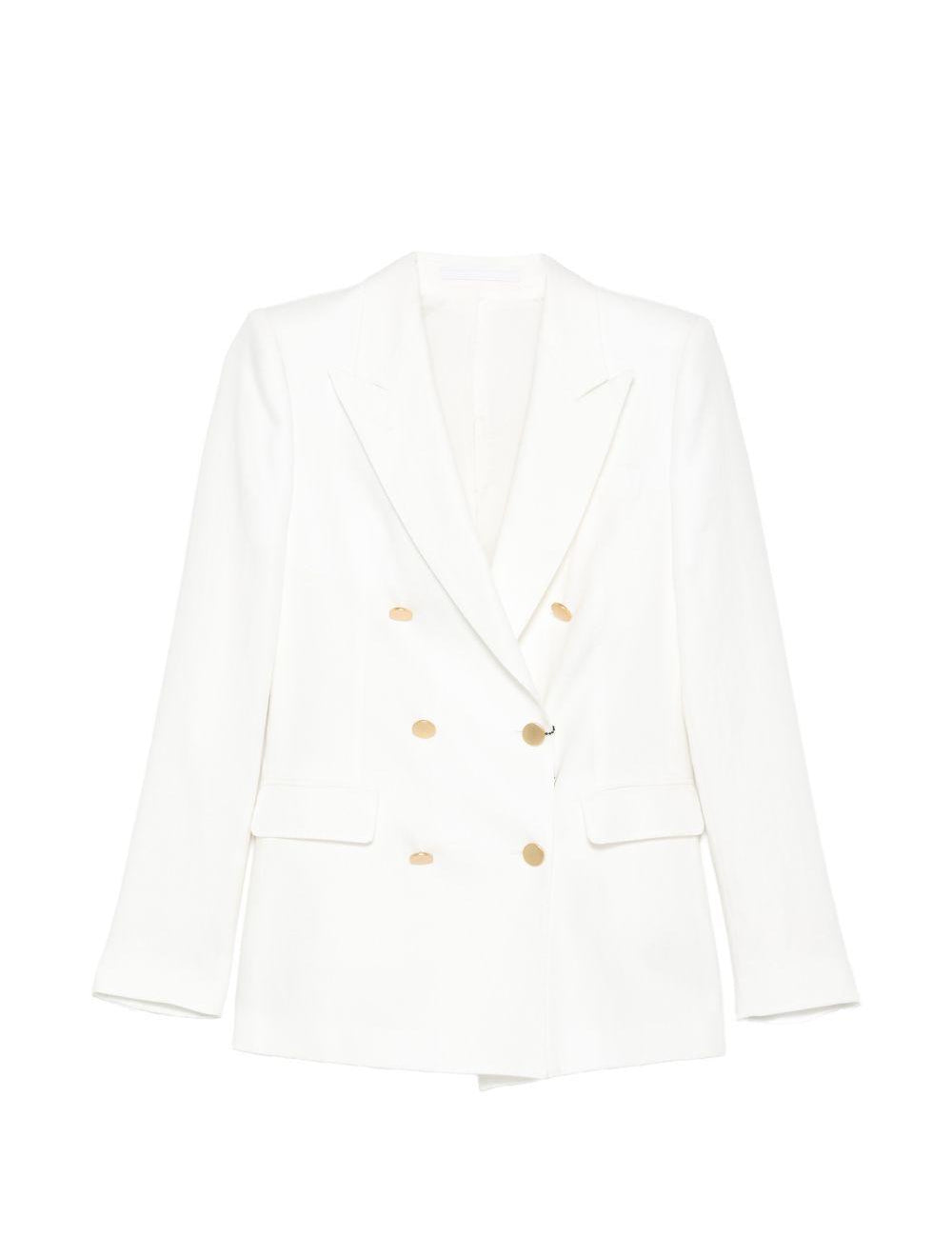 Blazer doppiopetto in bianco Tagliatore - donna 