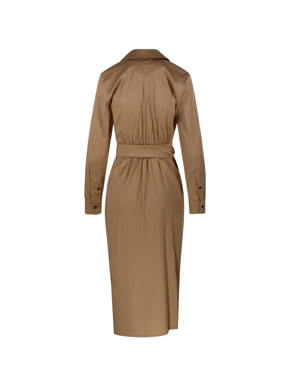 Abito con design a portafogli beta in beige Maxmara - donna 