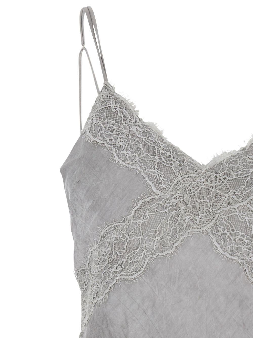 Abito Rosetta asimmetrico in grigio The Andamane - donna 