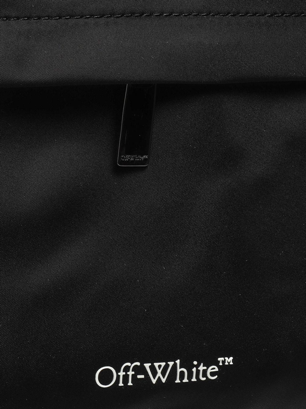 Zaino con stampa in nero Off white - unisex 
