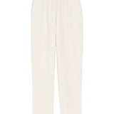 PANTALONI CON VITA ELASTICIZZATA IN BIANCO AMI PARIS - DONNA 