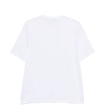 T-shirt girocollo in bianco Kangra - uomo 