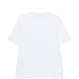 T-shirt girocollo in bianco Kangra - uomo 