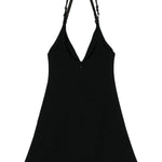 Abito mini Ellipse in nero Courreges - donna 