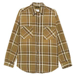 Giacca-camicia a quadri con tasche in verde Haikure - uomo 