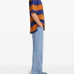 T-shirt a righe in bianco Marni - uomo 