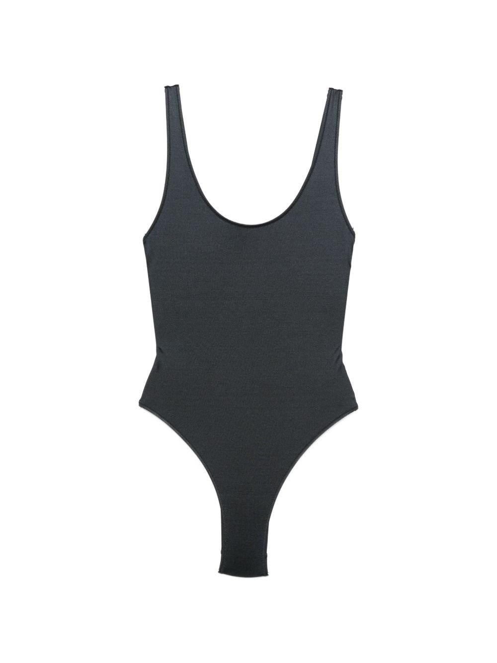 Costume da bagno con scollo a rotondo in nero Venuja - donna 