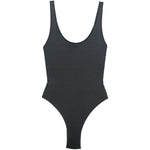 Costume da bagno con scollo a rotondo in nero Venuja - donna 