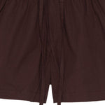 Shorts con coulisse in marrone Entire studios - donna 