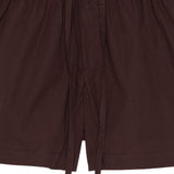 Shorts con coulisse in marrone Entire studios - donna 