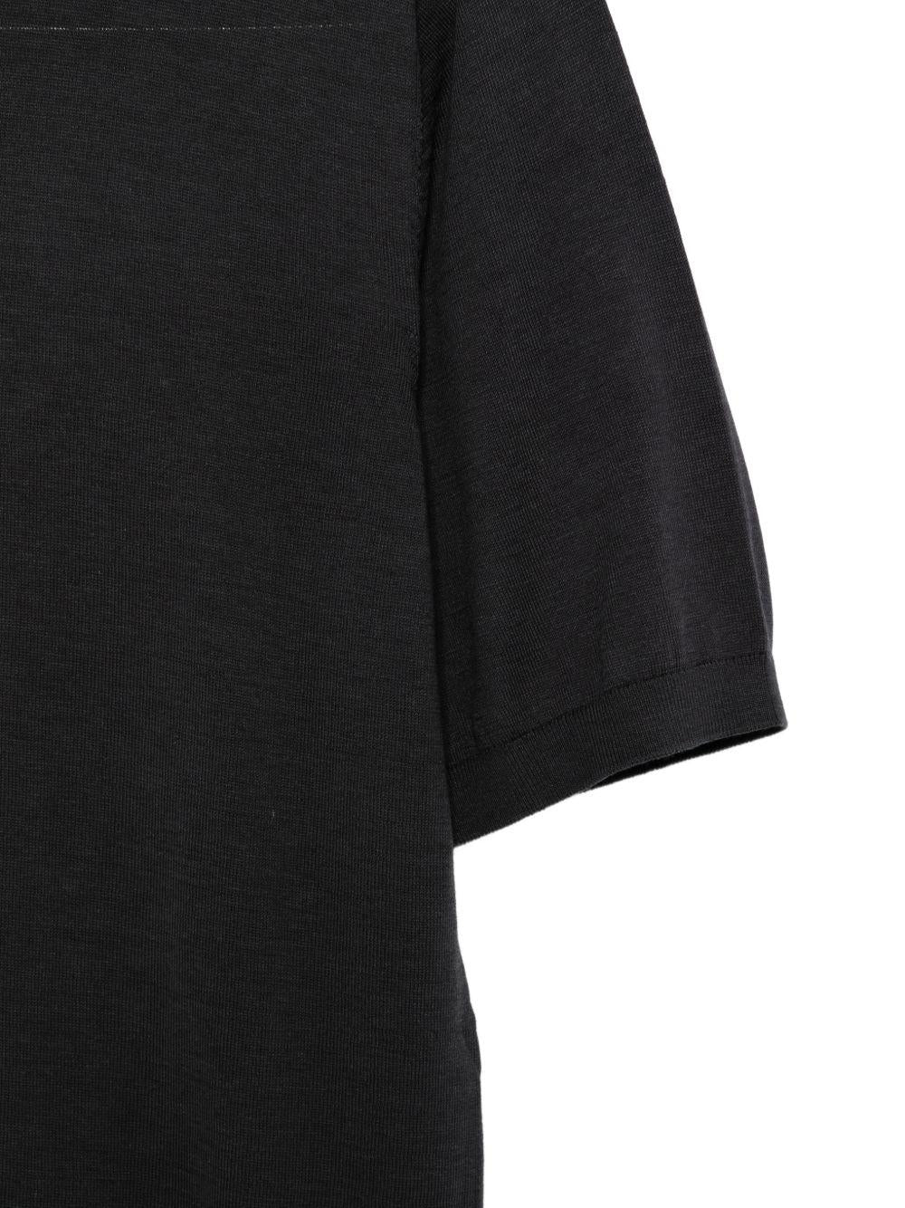 T-shirt a maniche corte in marrone Kangra - uomo 