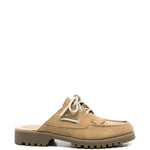 Mules con lacci in beige Timberland - donna 