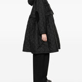 Giacca trapuntata lunga con peplo Barbour x Ganni - donna 