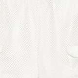 Pantaloncini con dettagli a fibbia in bianco The north face - uomo 
