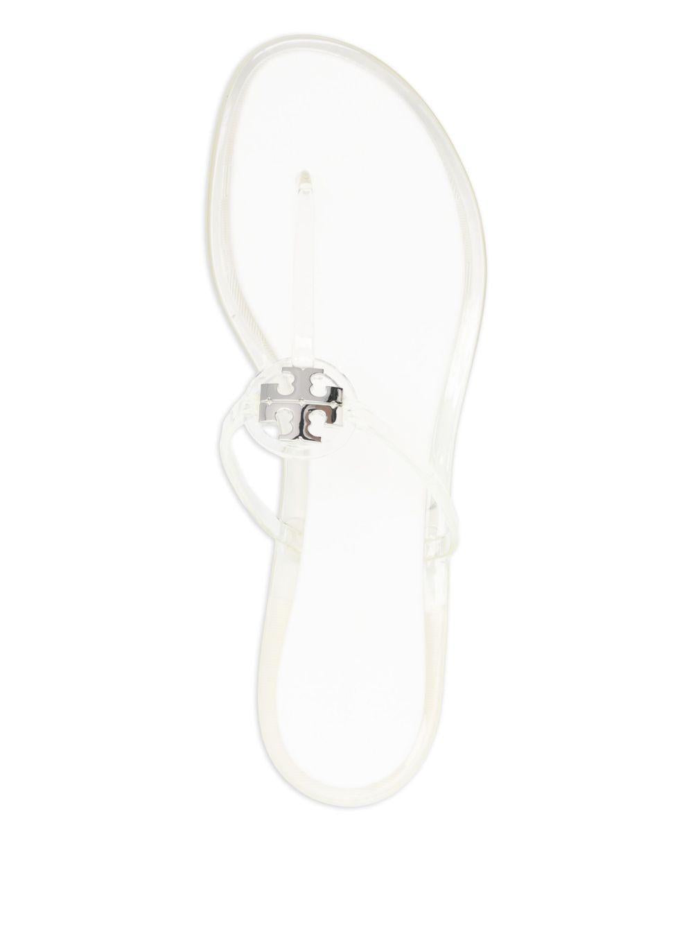 Ciabatte Miller mini in bianco Tory burch - donna 