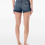 Pantaloncini sfrangiati 501® curve in blu Levi's - donna 