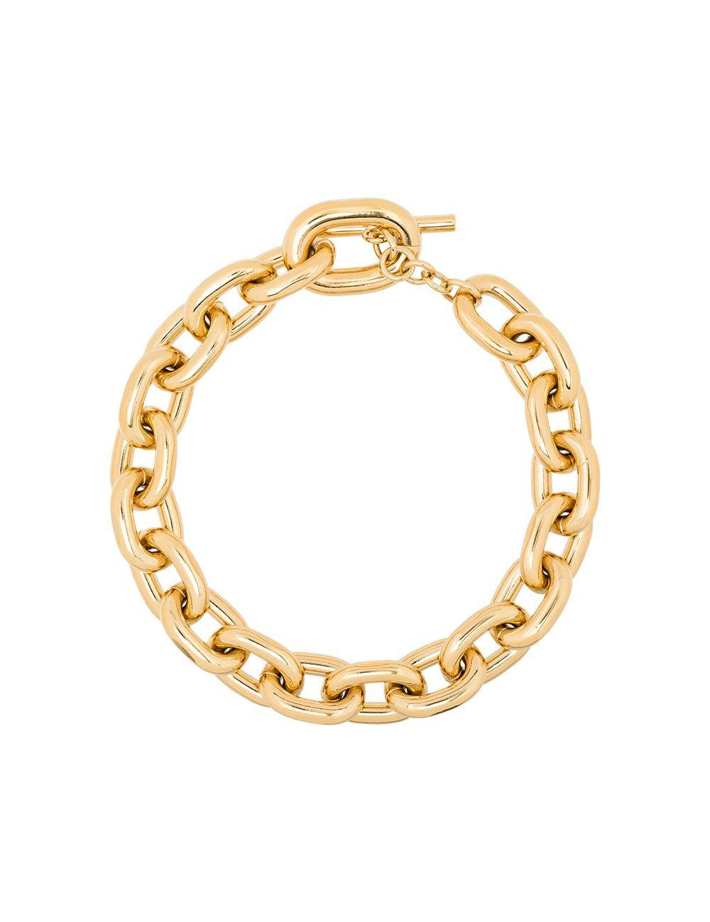 Collana a catena color oro - RABANNE donna 
