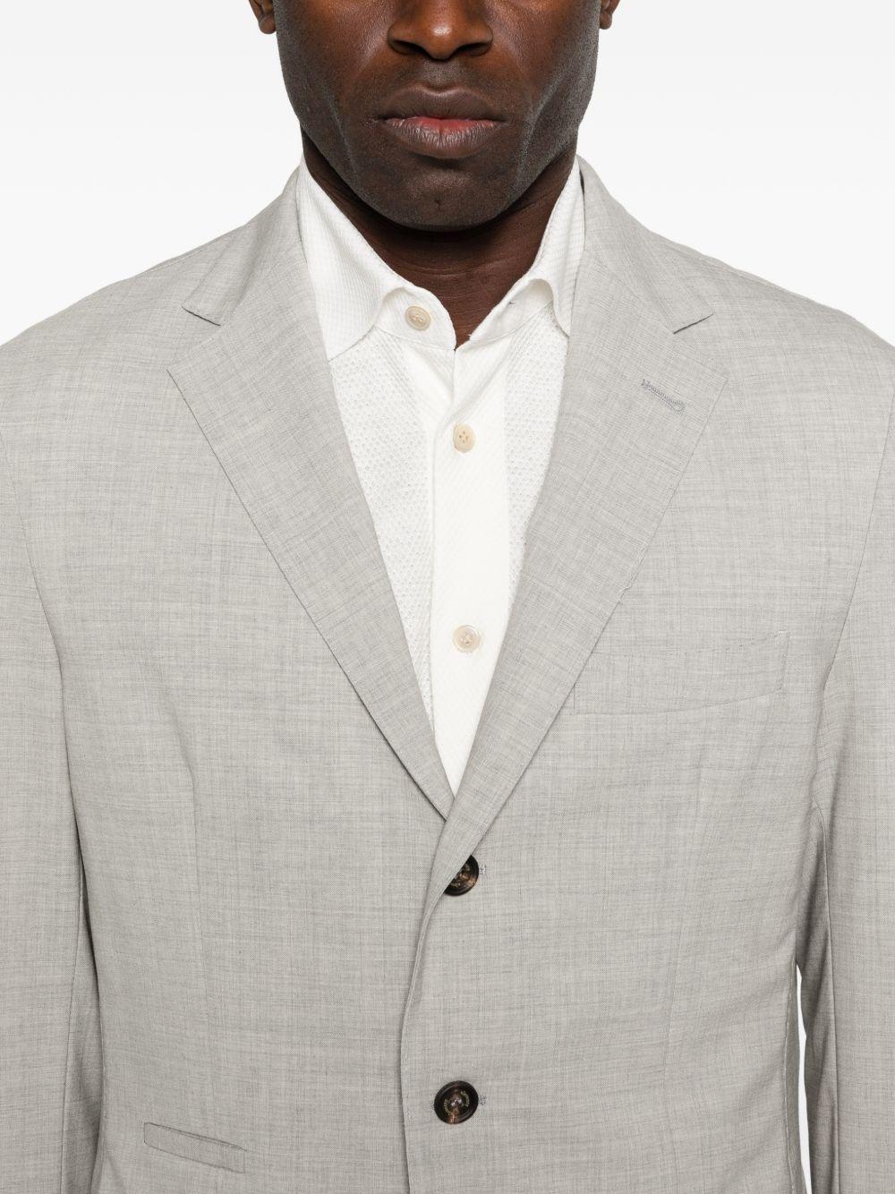 Completo monopetto in grigio Eleventy - uomo 