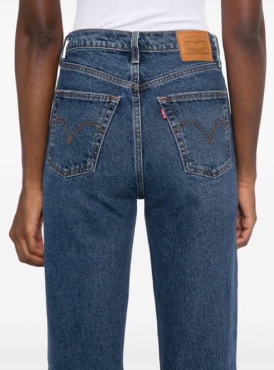 Jeans a gamba dritta robcage in blu 