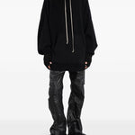Felpa in lana con cappuccio hun Rick owens - uomo 