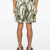 Short piperi con stampa cardo multicolore Dries van noten - uomo 