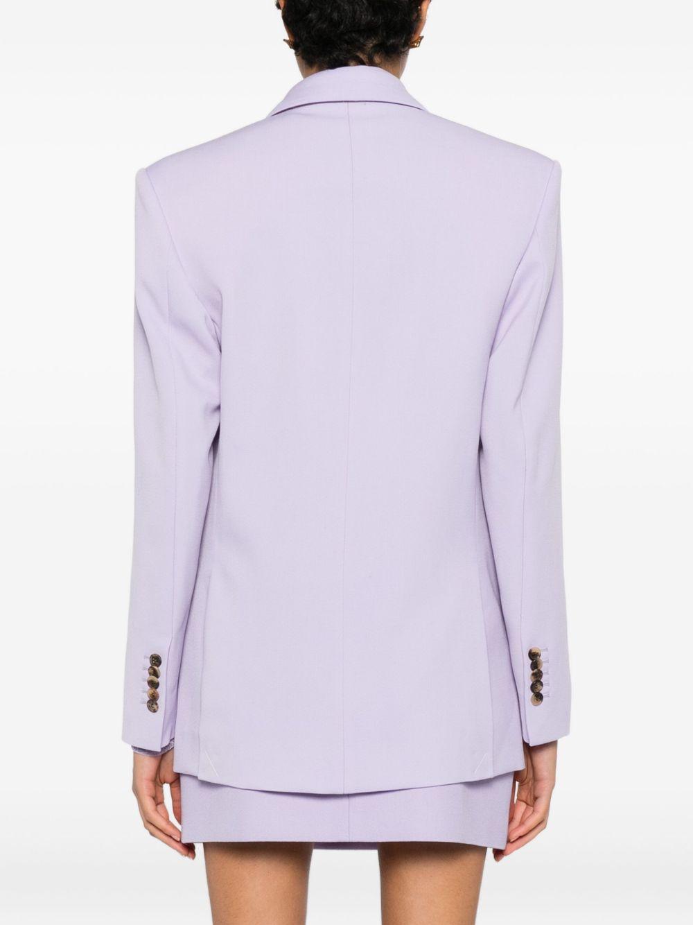 Blazer doppiopetto in lilla Wardrobe.Nyc - donna 
