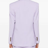 Blazer doppiopetto in lilla Wardrobe.Nyc - donna 