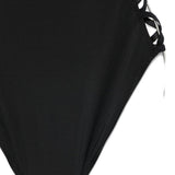 Costume da bagno monospalla in nero Norma kamali - donna 