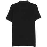 Polo con logo in nero Barbour - uomo 