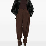 Top a maniche lunghe in marrone  Darkpark - donna 
