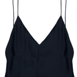 Abito lungo con scollo a V in blu BLAZÉ MILANO - donna 