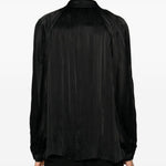 Camicia plissettata in nero Alberta Ferretti - donna 