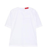 Top a maniche corte dean in bianco The latest - donna 