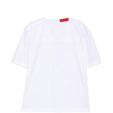Top a maniche corte dean in bianco The latest - donna 